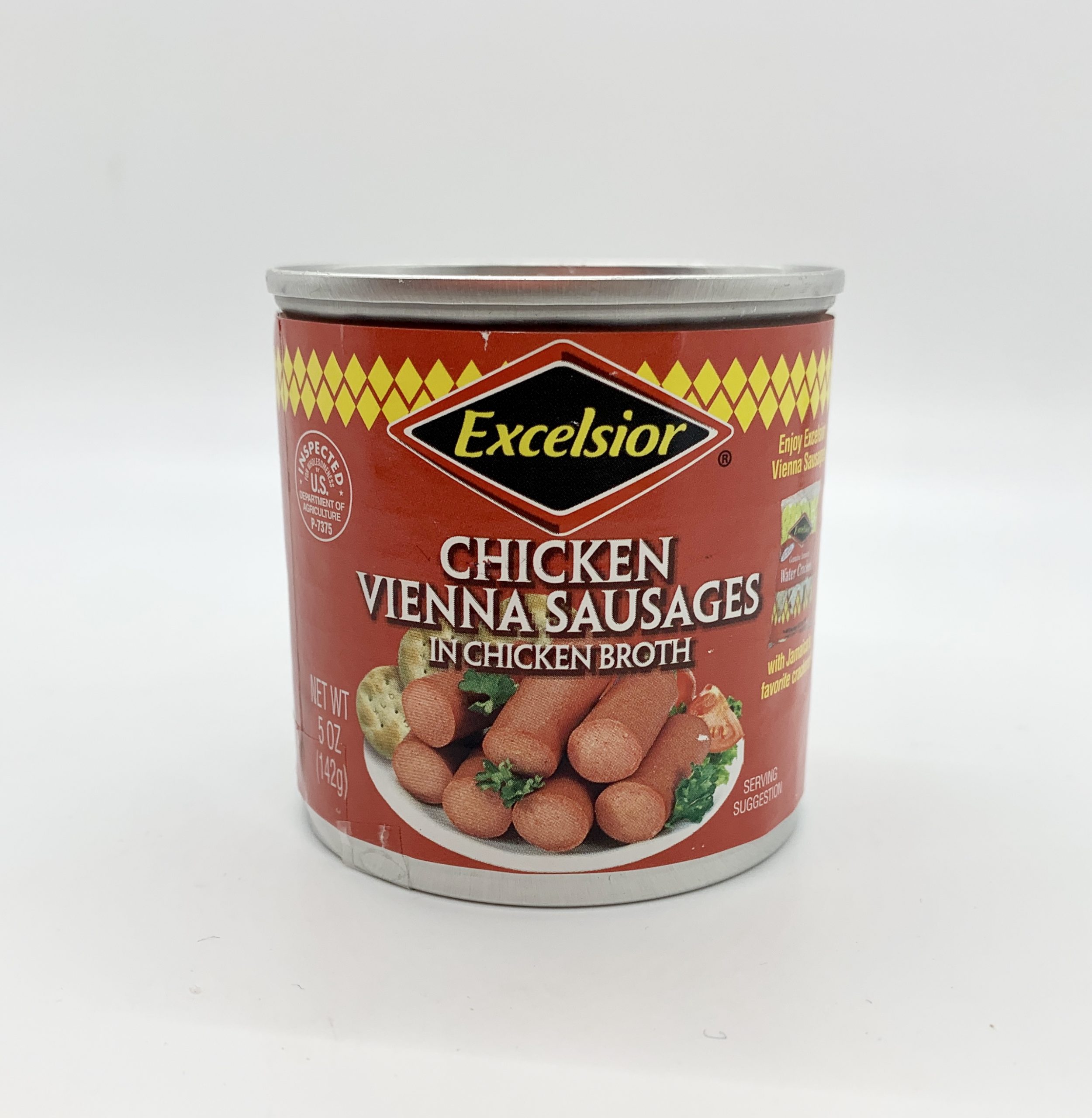 Excelsior Chicken Vienna Sausages Caridoor